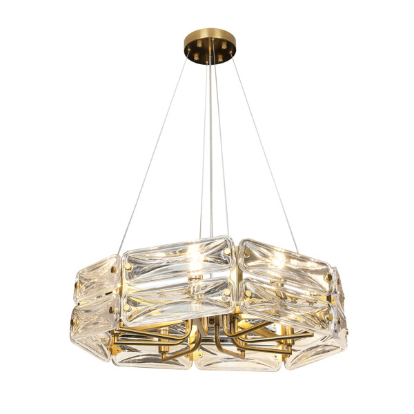 07598-70,36 Люстра Тира латунь d68