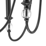 732067 Люстра RAGNO 6х40W E14 ЧЕРНЫЙ — изображение 7