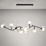 799087 Люстра CERAMO BW 8х6W(led) G9 ЧЕРНЫЙ/БЕЛЫЙ — изображение 12