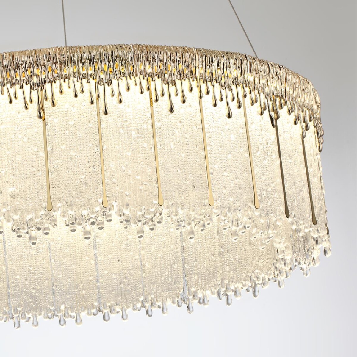 5091/80L L-VISION ODL25 555 золотой/стекло Люстра LED 80W 3700K 6796Лм CLEO — изображение 6