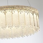 5091/80L L-VISION ODL25 555 золотой/стекло Люстра LED 80W 3700K 6796Лм CLEO — изображение 6