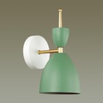 3785/1W MODERNI LN19 000 зеленый, золото Бра E27 1*60W 220V GEMMA — изображение 3