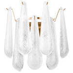 799622 Бра RETRO II 2х6W(led) E14 ЗОЛОТО/ПРОЗРАЧНЫЙ