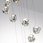 5085/60L L-VISION ODL25 563 золото/прозрачный/металл/акрил Люстра каскадная LED 60W 4000K 2800Лм JEMSTONE — изображение 5