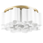 802093 Люстра NUBI 9х40W E27 ШАМПАНЬ/БЕЛЫЙ