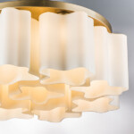 802093 Люстра NUBI 9х40W E27 ШАМПАНЬ/БЕЛЫЙ — изображение 2