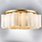 802093 Люстра NUBI 9х40W E27 ШАМПАНЬ/БЕЛЫЙ — изображение 4