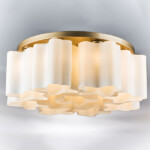 802093 Люстра NUBI 9х40W E27 ШАМПАНЬ/БЕЛЫЙ — изображение 5