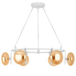 737166 Люстра GAMMA G9 6х6W(led) G9 БЕЛЫЙ/ЯНТАРЬ