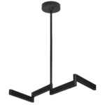 740147 Люстра DIVE LED 72W 3700LM G ЧЕРНЫЙ 4000K