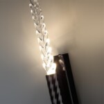 5459/4WL L-VISION ODL_EX26 041 черный глянцевый/прозрачн./металл/стекло Настенный светильник LED 4W 3000K 145Лм KOLOS — изображение 6