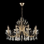 4977/8 HALL ODL23 627 золотой/хрусталь Люстра E14 8*40W VERSIA — изображение 4