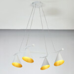 757046 Люстра CONE GW 4х6W(led) G9 БЕЛЫЙ/ЗОЛОТО — изображение 10