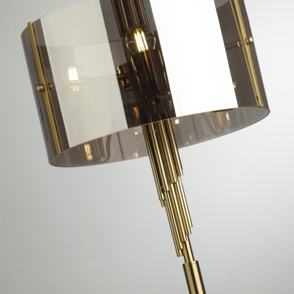 4895/3F MODERN ODL_EX23 000 бронзовый/дымчатый/металл/стекло Торшер E27 3*40W MARGARET — изображение 5