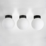 812017 Люстра GLOBO 1х40W E14 ЧЕРНЫЙ/БЕЛЫЙ — изображение 4