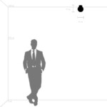 812017 Люстра GLOBO 1х40W E14 ЧЕРНЫЙ/БЕЛЫЙ — изображение 8