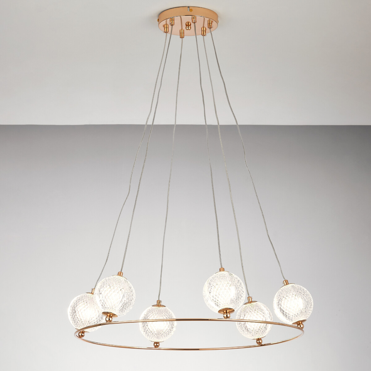 737063 Люстра ACRILE G9 6х6W(led) G9 ЗОЛОТО — изображение 2