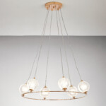 737063 Люстра ACRILE G9 6х6W(led) G9 ЗОЛОТО — изображение 2