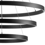 748227 Люстра SATURNO LED 132W 11000LM 70G ЧЕРНЫЙ 3000-6000K — изображение 4