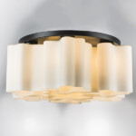 802077 Люстра NUBI 7х40W E27 ЧЕРНЫЙ МАТОВЫЙ/БЕЛЫЙ — изображение 8