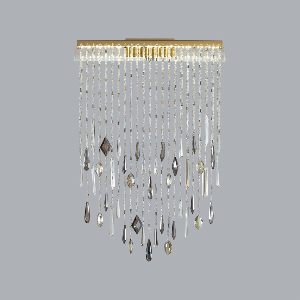 5420/24WL HALL ODL_EX25 065 античная бронза/металл/стекло/хрусталь Настенный светильник LED 24W 4000K 1437Лм AFINA — изображение 3