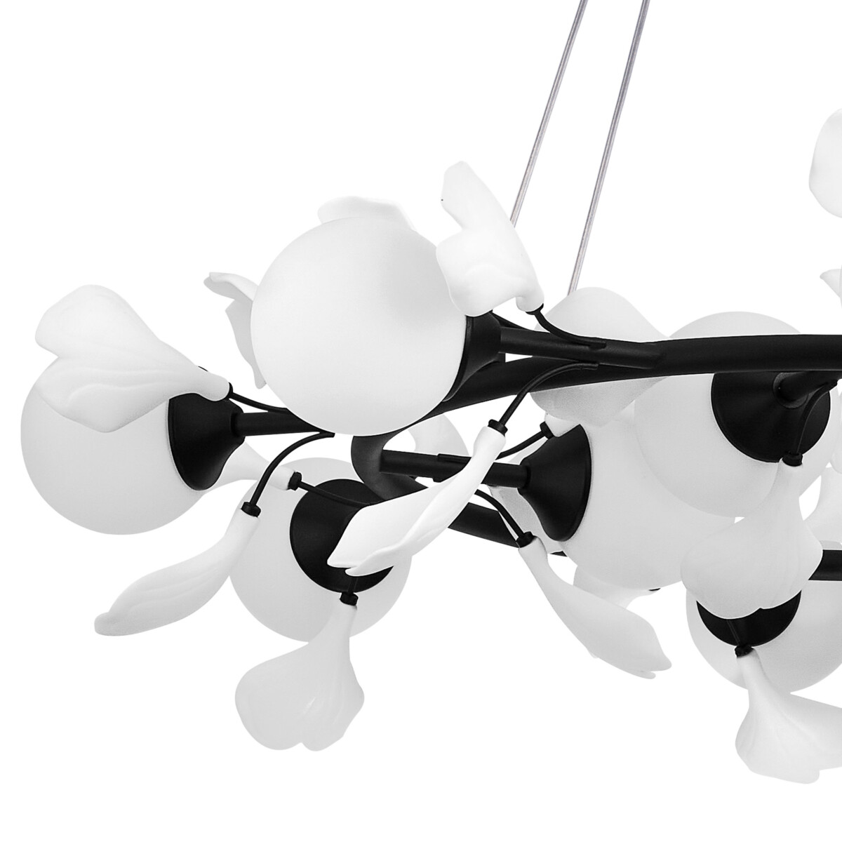 799127 Люстра CERAMO BW 12х6W(led) G9 ЧЕРНЫЙ/БЕЛЫЙ — изображение 4