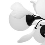 799127 Люстра CERAMO BW 12х6W(led) G9 ЧЕРНЫЙ/БЕЛЫЙ — изображение 5