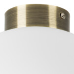 812031 Люстра GLOBO 1х40W E14 БРОНЗА/БЕЛЫЙ — изображение 3