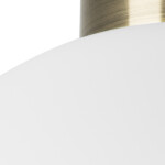 812031 Люстра GLOBO 1х40W E14 БРОНЗА/БЕЛЫЙ — изображение 4