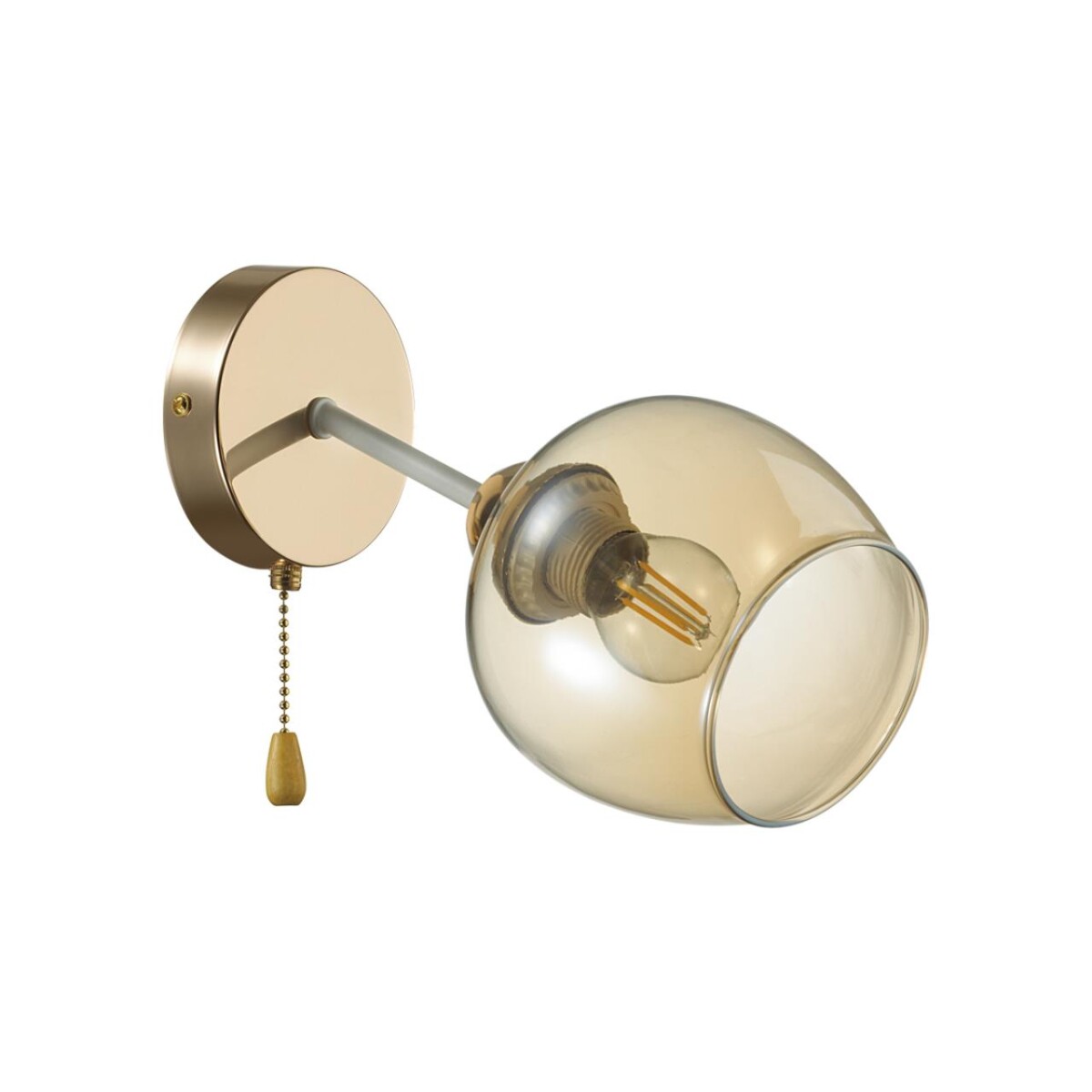 5650/1W COMFI LN23 000 белый, золотой Бра E27 1*60W 220V ODELL — изображение 1