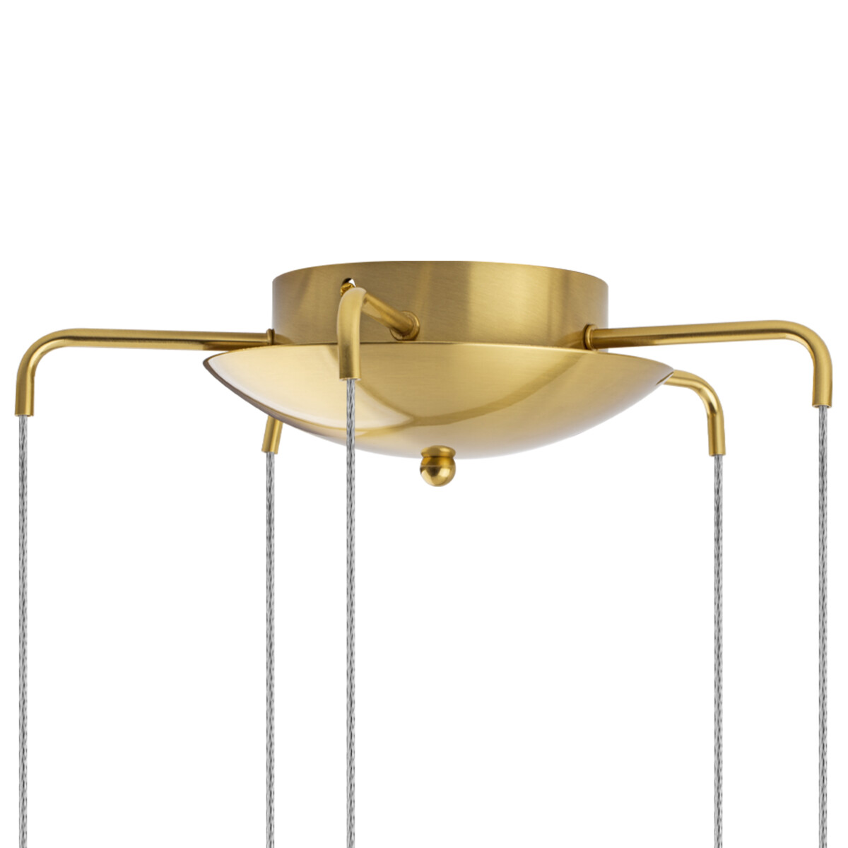 L5T747443 Люстра TUBO LED 25W 1600LM 25G ЗОЛОТО 4000K (574723+747443 (5шт) — изображение 5