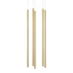 L5T747443 Люстра TUBO LED 25W 1600LM 25G ЗОЛОТО 4000K (574723+747443 (5шт) — изображение 3