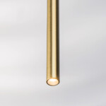 L5T747443 Люстра TUBO LED 25W 1600LM 25G ЗОЛОТО 4000K (574723+747443 (5шт) — изображение 4