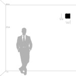 802613 Бра NUBI 1х40W E14 ШАМПАНЬ/БЕЛЫЙ — изображение 3