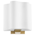 802613 Бра NUBI 1х40W E14 ШАМПАНЬ/БЕЛЫЙ