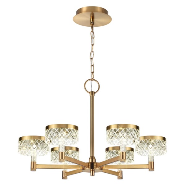 5032/36L L-VISION ODL24 000 античн.бронза/металл/акрил Люстра LED 36W 4000K 2596лм FIVRE