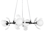 799067 Люстра CERAMO BW 6х6W(led) G9 ЧЕРНЫЙ/БЕЛЫЙ — изображение 3