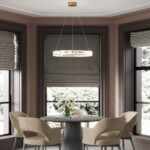 5015/45L L-VISION ODL23 587 золотой/прозрачный металл/хрусталь Люстра LED 45W 4000K 4500Лм VEKIA