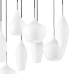 803120 Подвес PENTOLA 12x40W E14 ХРОМ/БЕЛЫЙ — изображение 8