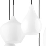 803120 Подвес PENTOLA 12x40W E14 ХРОМ/БЕЛЫЙ — изображение 9