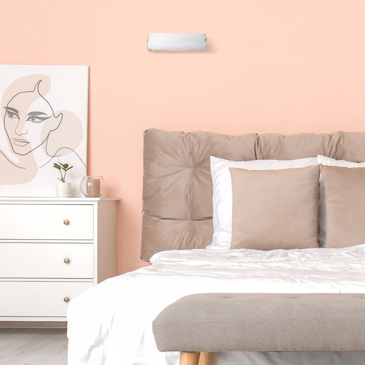 801810 Светильник настенный BLANDA 1х40W E14 ХРОМ/БЕЛЫЙ — изображение 5