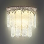 5091/20WL L-VISION ODL25 555 золотой/прозрачный/стекло Бра LED 20W 3700K 1506Лм CLEO — изображение 5