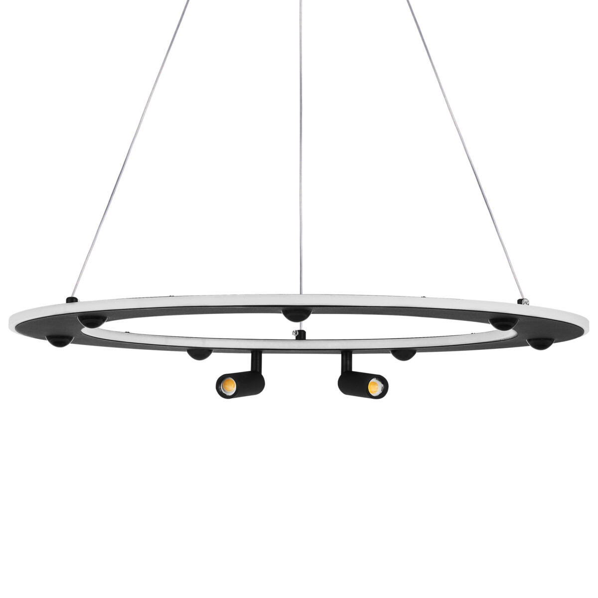 740467 Люстра DIVE LED 90W 4900LM G ЧЕРНЫЙ 3000/4000/6000K — изображение 3