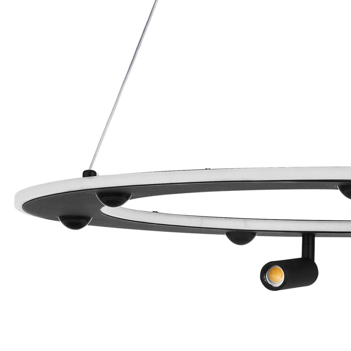 740467 Люстра DIVE LED 90W 4900LM G ЧЕРНЫЙ 3000/4000/6000K — изображение 4