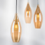 803023 Подвес PENTOLA 1х25W G9 ХРОМ/ЯНТАРЬ — изображение 5