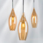 803023 Подвес PENTOLA 1х25W G9 ХРОМ/ЯНТАРЬ — изображение 8