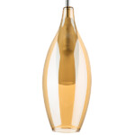 803023 Подвес PENTOLA 1х25W G9 ХРОМ/ЯНТАРЬ — изображение 2