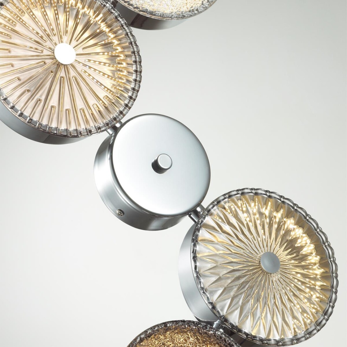 5416/25WL L-VISION ODL_EX23 145 хром/разноцветный металл/стекло Бра LED 25W 4000K CARAMELLA — изображение 5