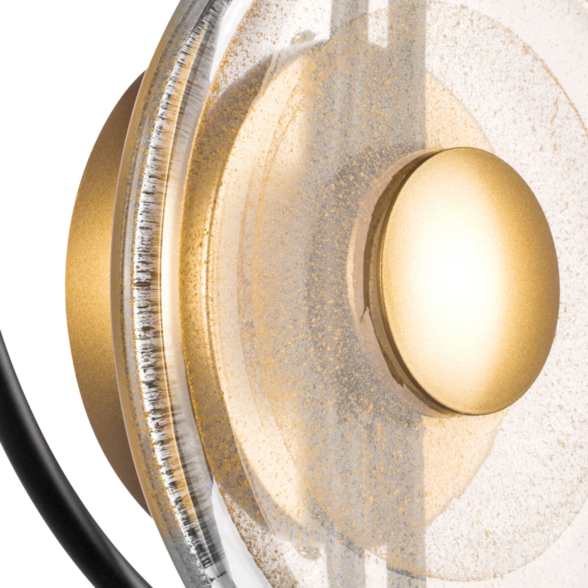 609622 Бра ERICA 5W LED 110LM G ЧЕРНЫЙ/ЗОЛОТО 3000K — изображение 2