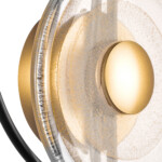 609622 Бра ERICA 5W LED 110LM G ЧЕРНЫЙ/ЗОЛОТО 3000K — изображение 2